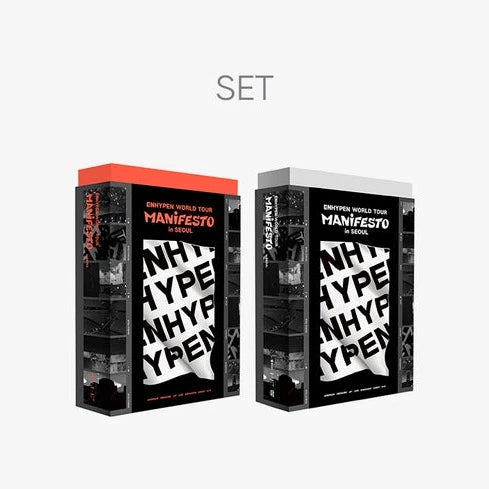 ENHYPEN - WORLD TOUR [MANIFESTO in SEOUL] (Digital Code+DVD set.) Nolae Kpop
