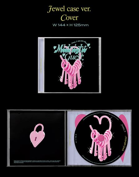 FROMIS_9 - MIDNIGHT GUEST (JEWEL CASE VER.)