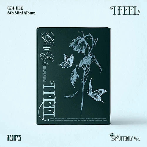 (G)I-DLE - I FEEL (6th Mini Album) + WeVerse Gift Nolae Kpop