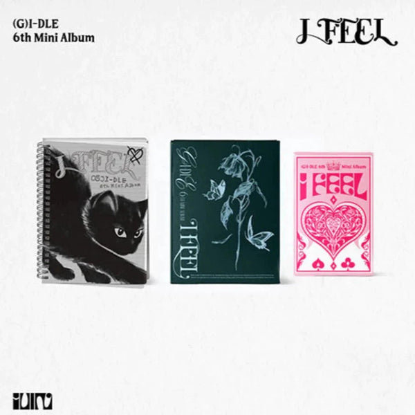 G)I-DLE - I FEEL (6th Mini Album) + WeVerse Gift — Nolae