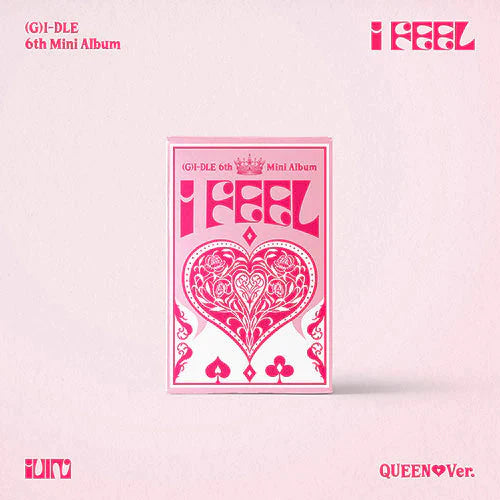 (G)I-DLE - I FEEL (6th Mini Album) + WeVerse Gift Nolae Kpop