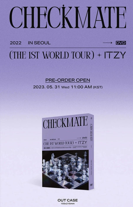 ITZY - 2022 ITZY 1ST WORLD TOUR - CHECKMATE IN SEOUL (DVD) — Nolae