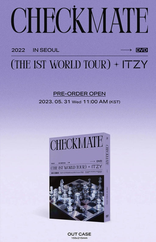 ITZY - 2022 ITZY 1ST WORLD TOUR - CHECKMATE IN SEOUL (DVD) — Nolae