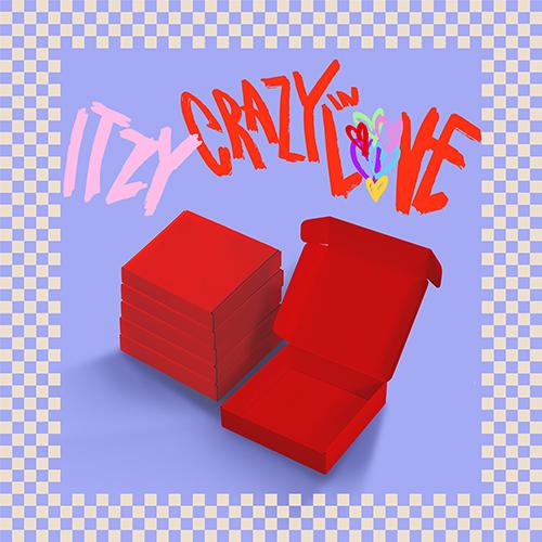 ITZY crazy in love ラキドロ　ステッカー ITZY - ITZY CRAZY IN LOVE 1st Album [ YUNA ] Ver. 1ea CD+64p