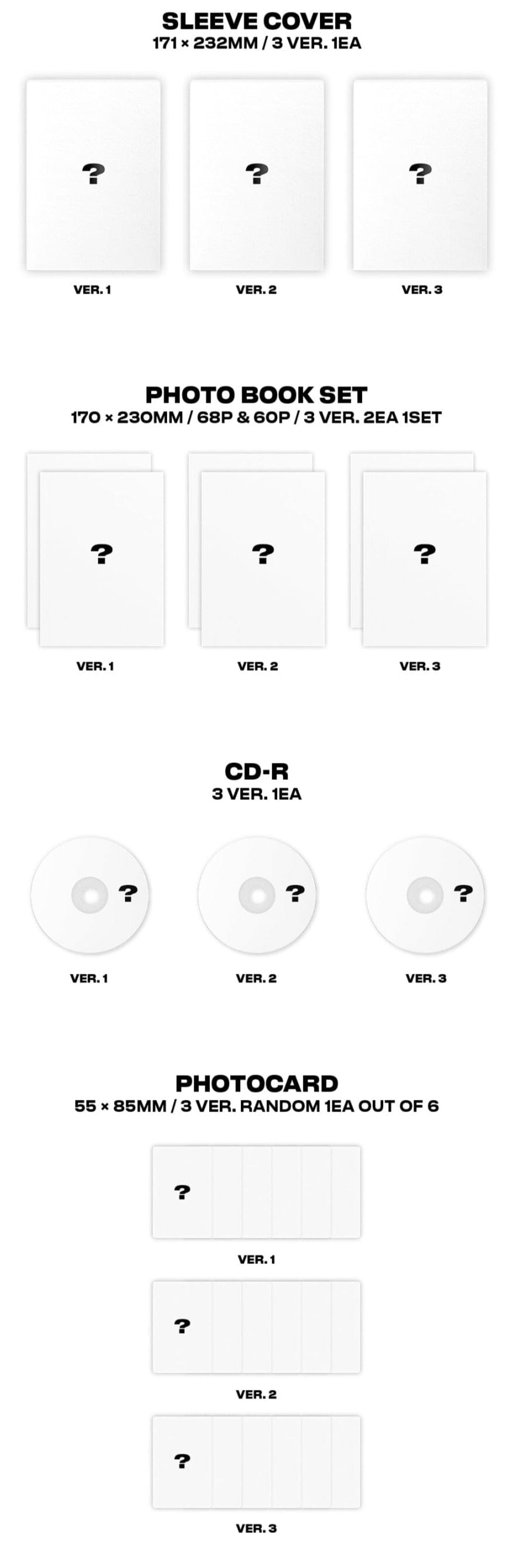 IVE - 1st album [I've IVE] (VER SET / JEWEL SET) + STARSHIP GIFT Nolae Kpop