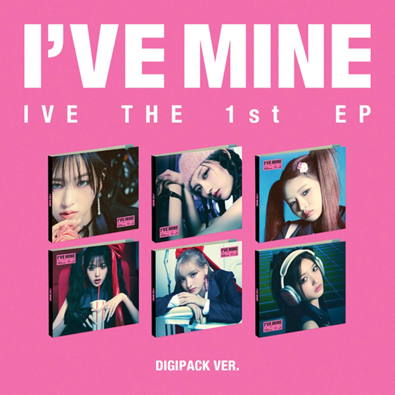 IVE - I'VE MINE (DIGIPACK VER.) + SS Photocard Nolae Kpop