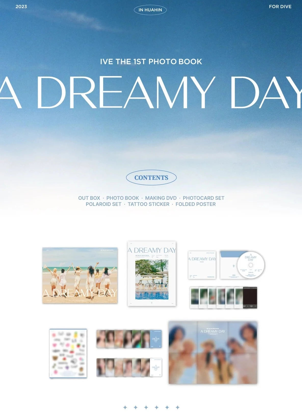 IVE - THE 1ST PHOTOBOOK (A DREAMY DAY) Nolae Kpop