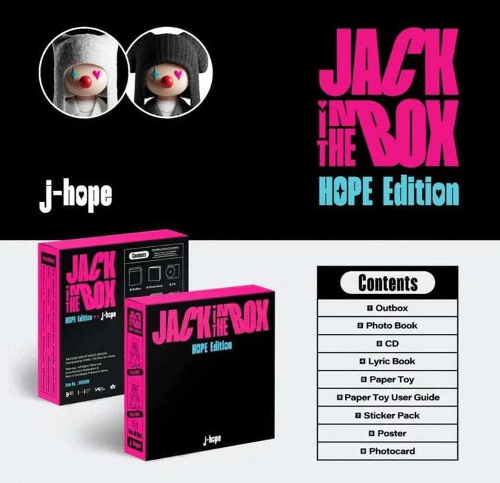 Tradução do vídeo de Nam unboxing Jack in the box HOPE Edition