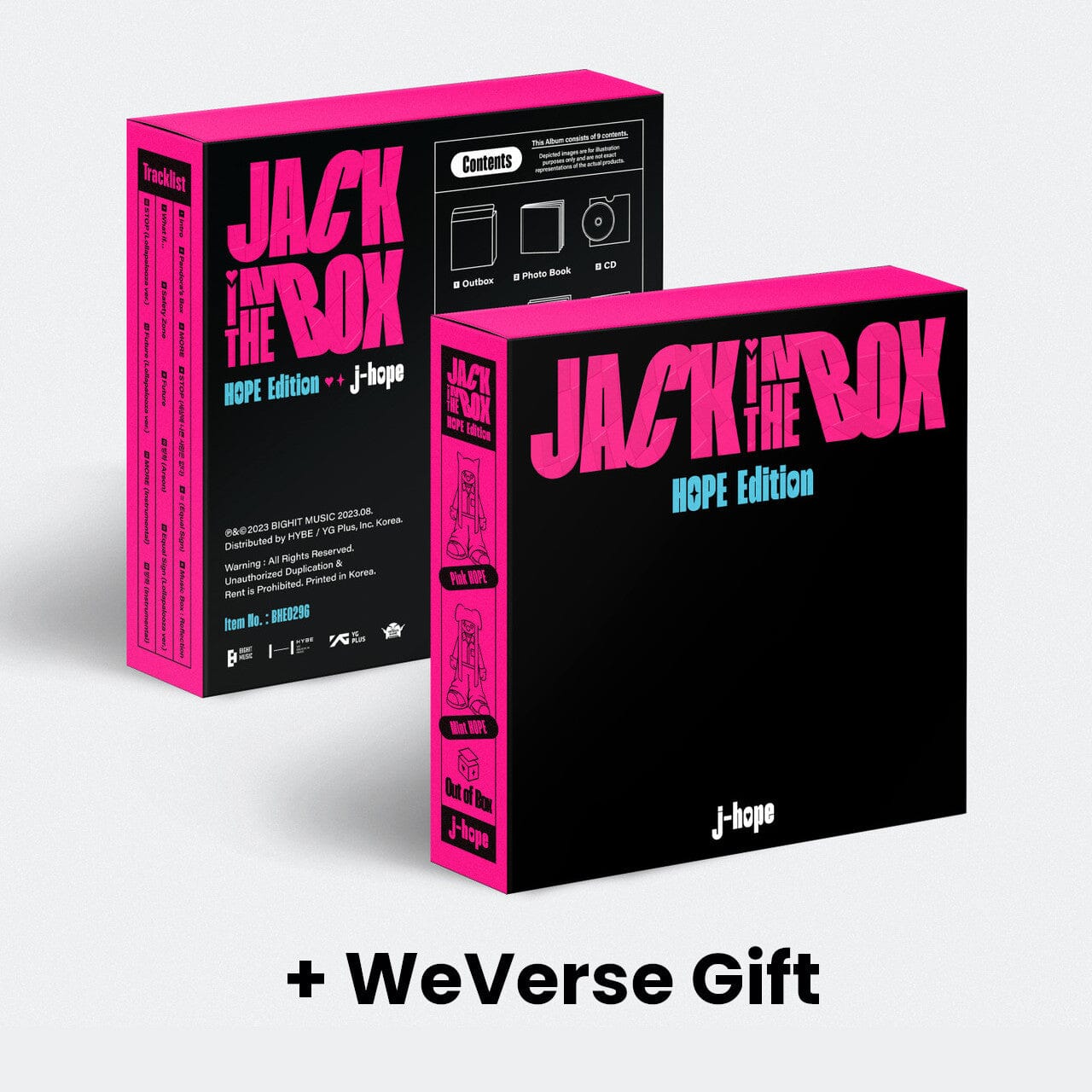 j-hope - Jack In The Box (HOPE Edition) + Weverse Gift Nolae Kpop