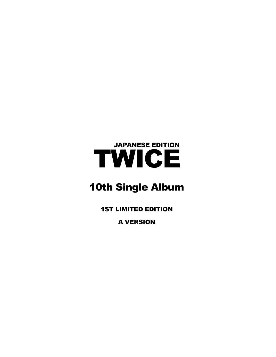 [Japanese Edition] TWICE 10th Single Album - Limited A