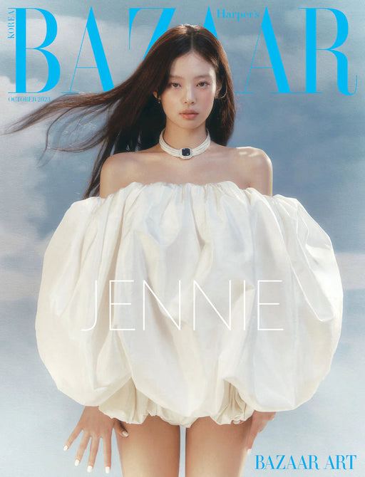 Jennie (Blackpink) - BAZAAR KOREA MAGAZINE 2023.10 (NCT Jeno) Nolae Kpop