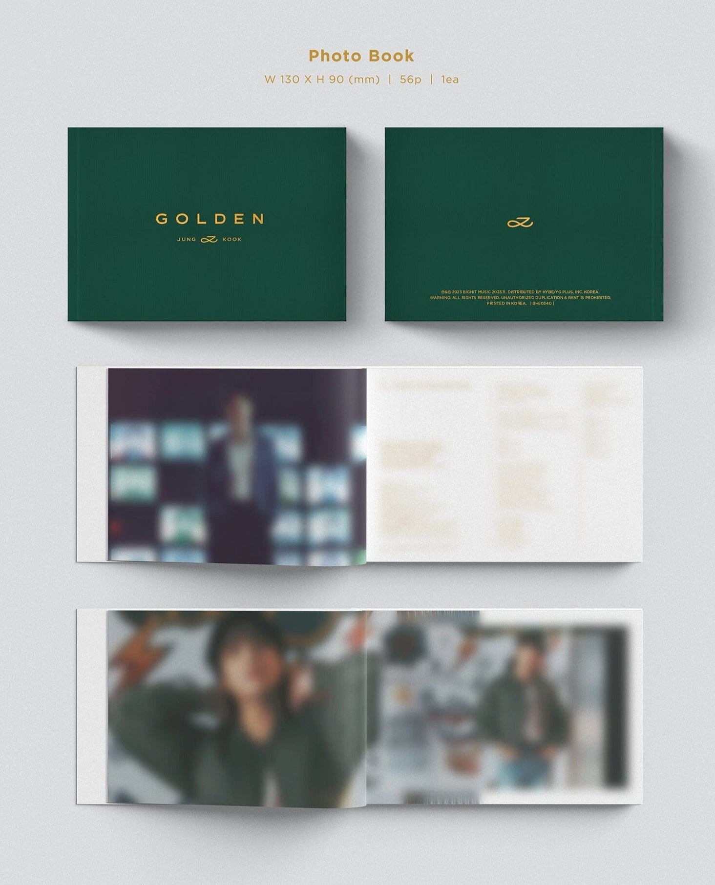 JUNGKOOK (BTS) - GOLDEN (WEVERSE ALBUMS VER.) — Nolae