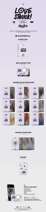 Kep1er - Mini 4th Album [LOVESTRUCK!] (Platform Ver.) Nolae Kpop