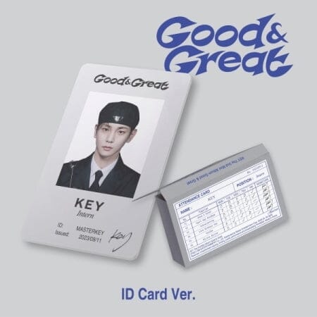 KEY (SHINee) - GOOD & GREAT (2ND MINI ALBUM) ID CARD VER.