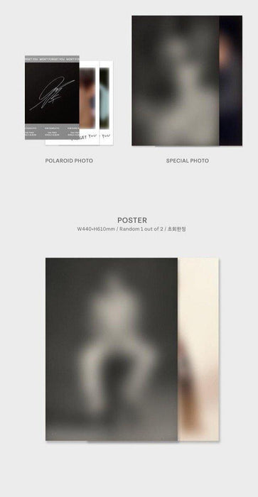 KIM SUNG KYU - Single [Won’t Forget You] - PRE ORDER