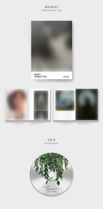 KIM SUNG KYU - Single [Won’t Forget You] - PRE ORDER