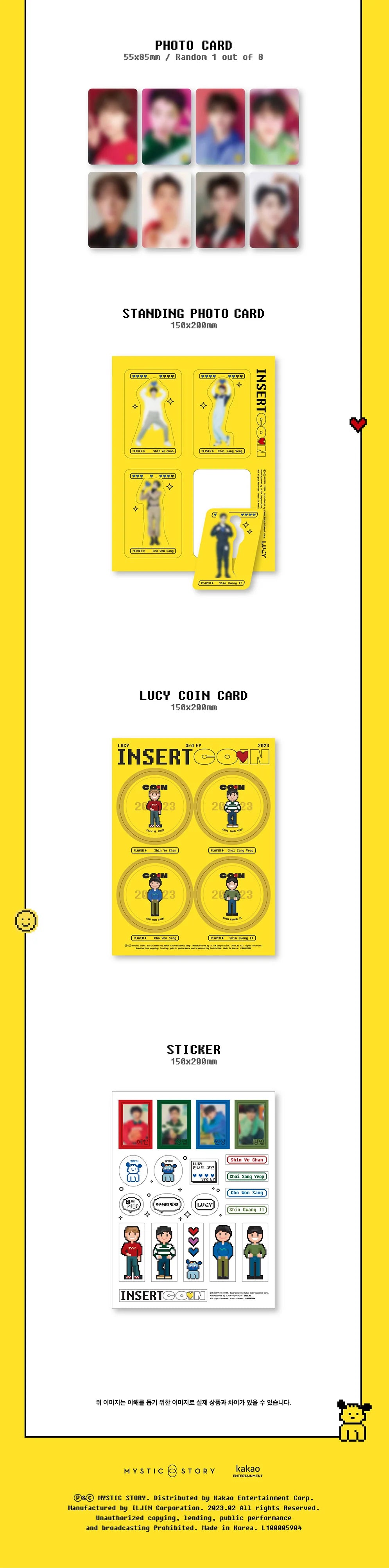 LUCY - INSERT COIN (3RD EP) Nolae Kpop