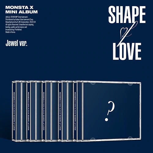 MONSTA X - [SHAPE OF LOVE] (11th Mini Album) — Nolae