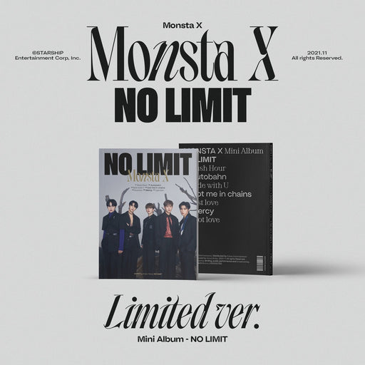 MONSTA X - NO LIMIT (Limited Ver.) Nolae Kpop