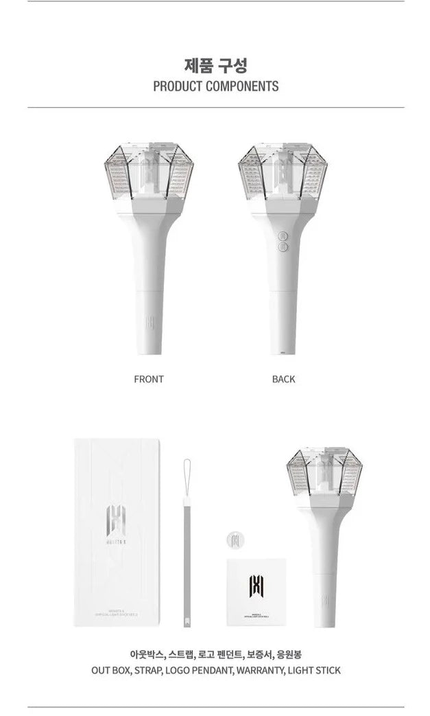 MONSTA X - OFFICIAL LIGHT STICK VER.3 Nolae Kpop