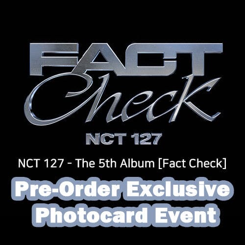 NCT 127 FACT CHECK (THE 5TH ALBUM) CHANDELIER VER. + Extra Photocard