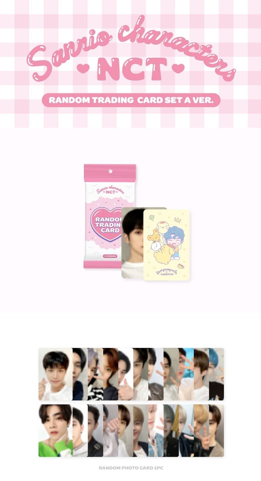 NCT X Sanrio MD - Random Trading Card SET Nolae Kpop