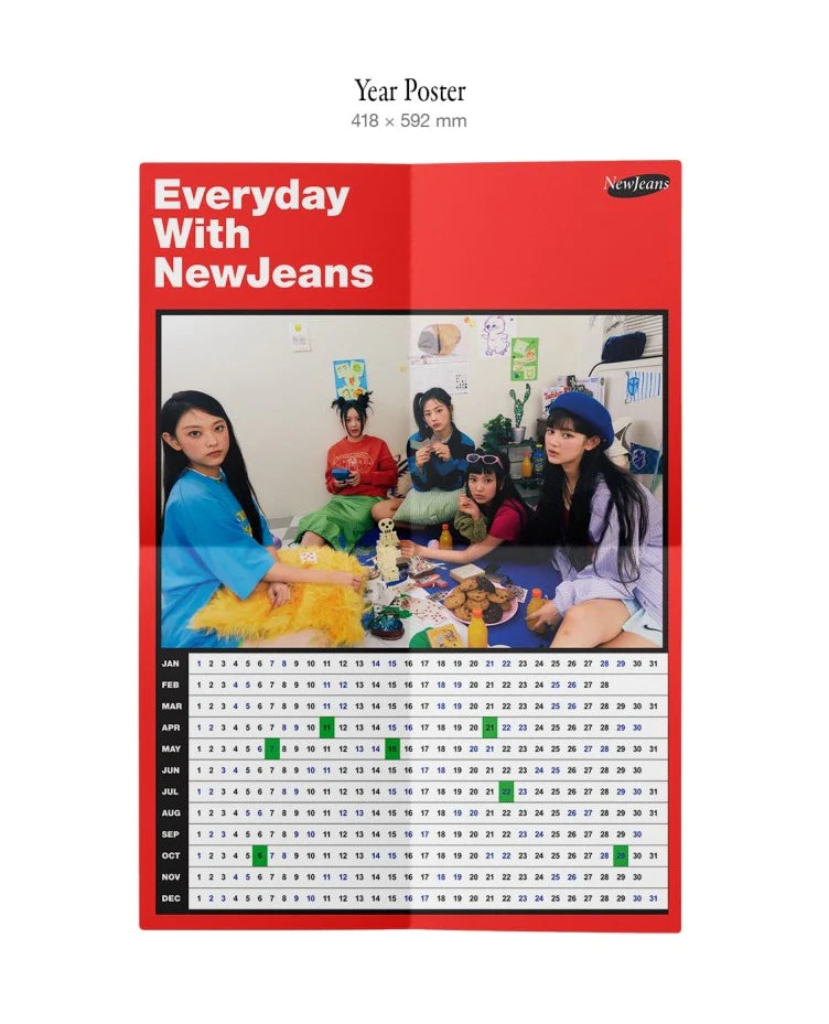 NEWJEANS - 2023 SEASON'S GREETINGS "Welcome to Room 722" Nolae Kpop