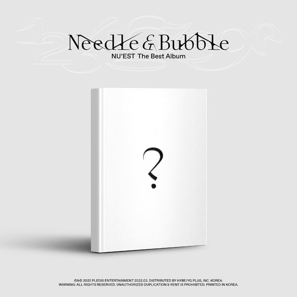 アイドルグッズ NU'EST Needle & Bubble KiT Album NU'EST - The Best Album [Needle & Bubble]