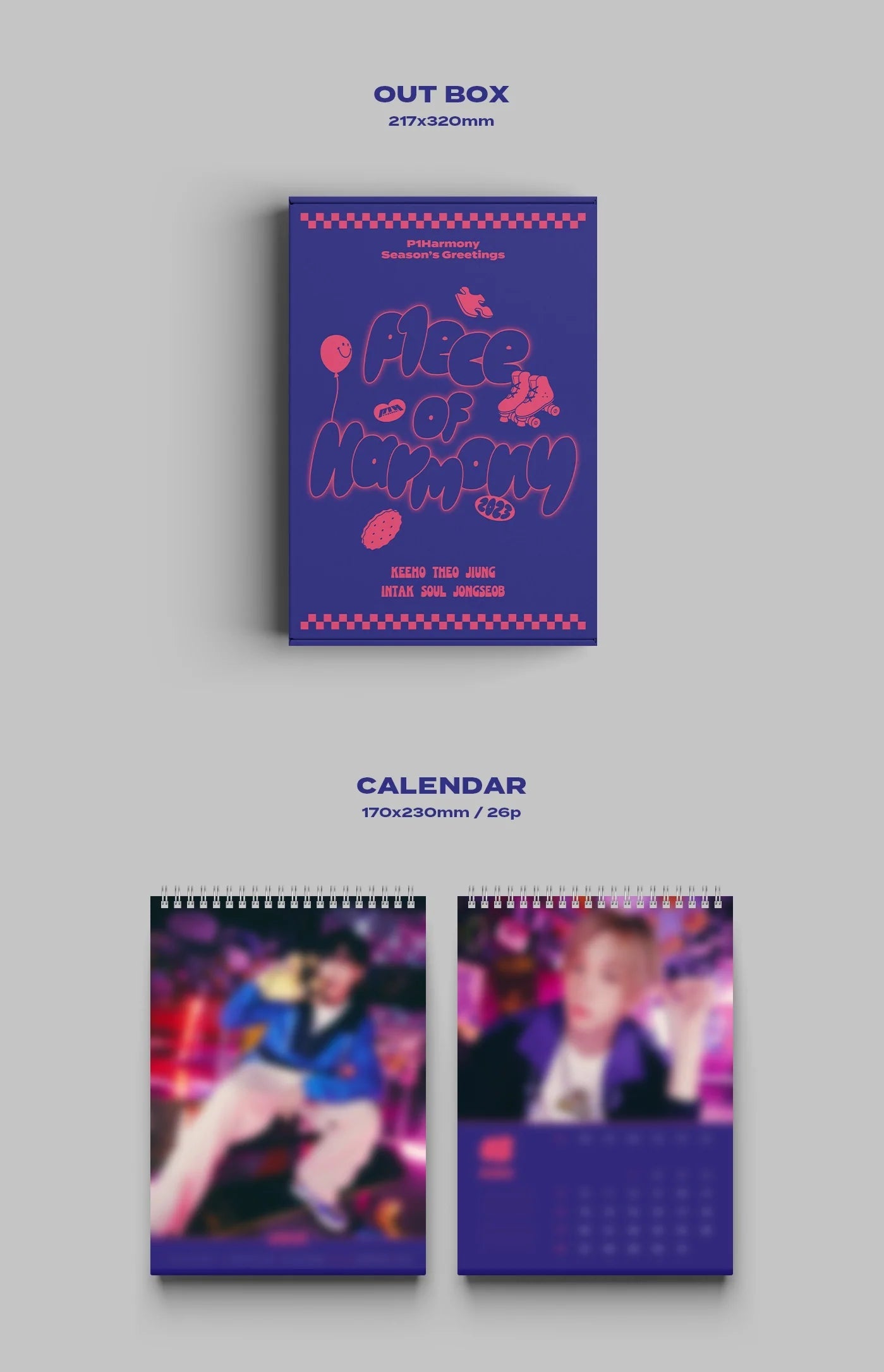 P1HARMONY - 2023 SEASON'S GREETINGS "P1ECE OF HARMONY" Nolae Kpop