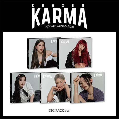 PIXY - CHOSEN KARMA (4TH MINI ALBUM) DIGIPACK VER. Nolae Kpop