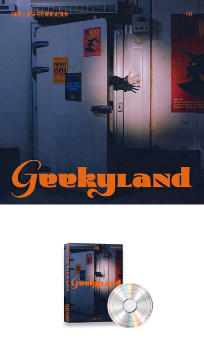 PURPLE KISS - 4TH MINI ALBUM [GEEKYLAND] (MAIN VER.) Nolae Kpop