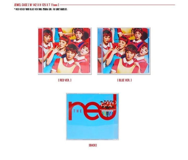 RED VELVET - VOL.1 [THE RED] Nolae Kpop