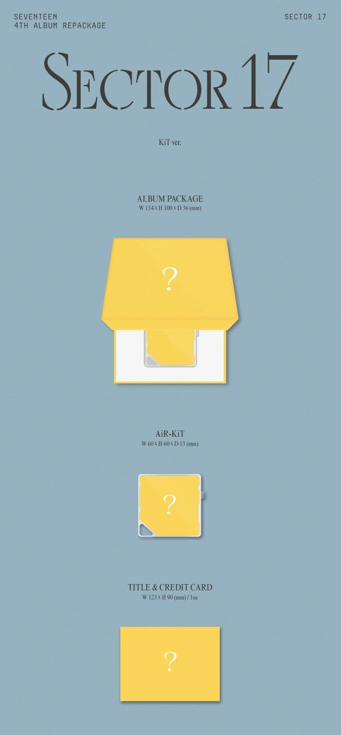 SEVENTEEN - 4th Album Repackage [SECTOR 17'] KiT ver.