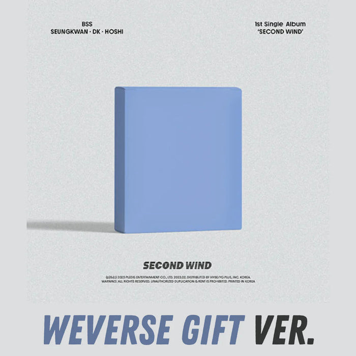 SEVENTEEN BSS - SECOND WIND + WeVerse Gift Nolae Kpop