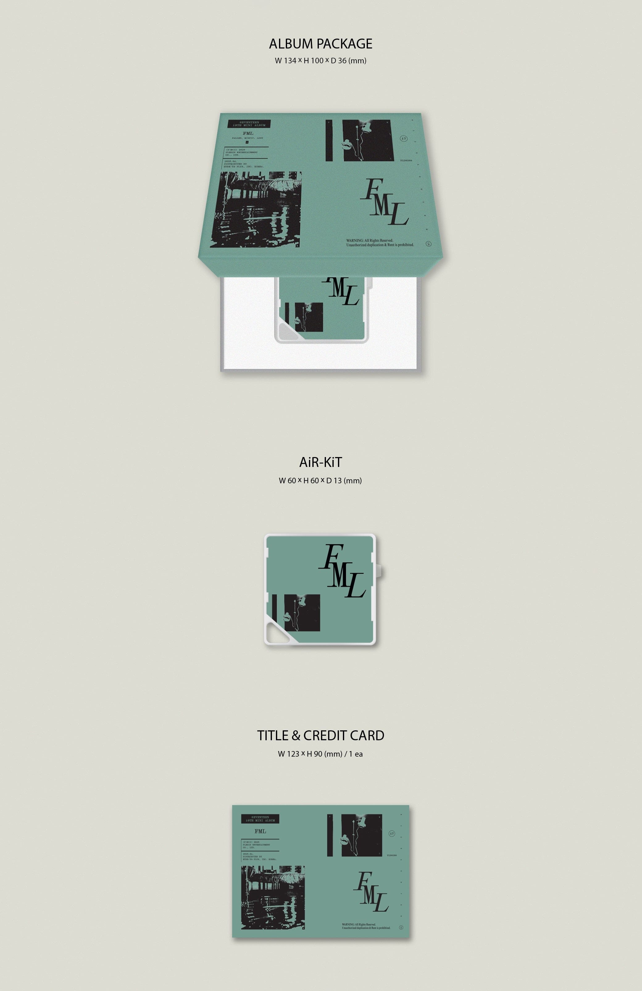 SEVENTEEN - 'FML' (10th Mini Album) Kit Ver. Nolae Kpop