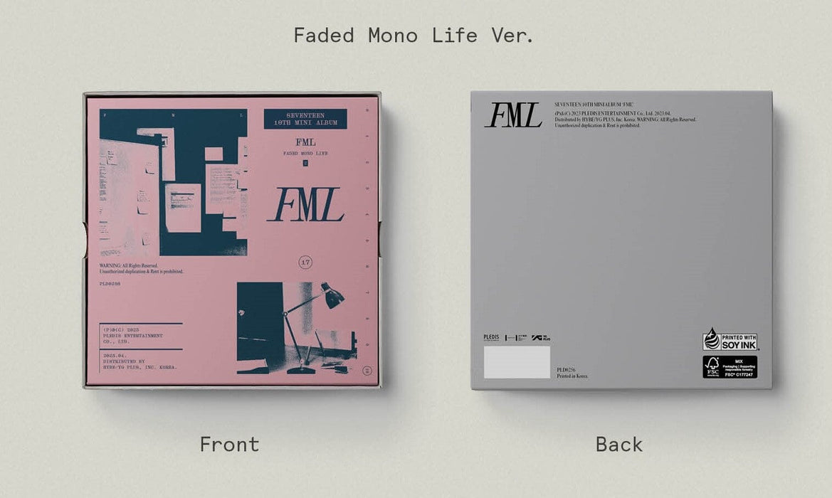 SEVENTEEN - 'FML' (10th Mini Album) Photobook Ver. — Nolae