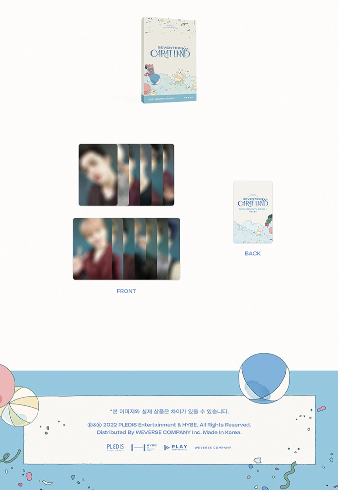 SEVENTEEN - [SEVENTEEN in CARAT LAND] MEMORY BOOK + Digital Code