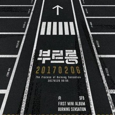 SF9 - BURNING SENSATION (1ST MINI ALBUM)