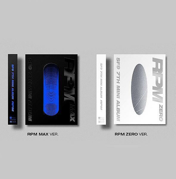 SF9 RPM ZERO ver. トレカ SF9 [RPM] 7th Mini Album ZERO Ver CD+FotoBuch+F.Poster(ON)+