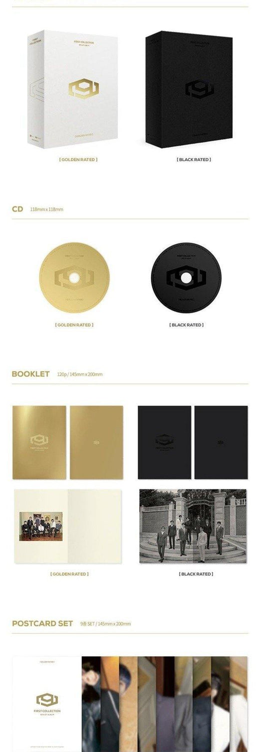 SF9 - Vol.1 [FIRST COLLECTION] (A:Golden / B: Black Ver.)