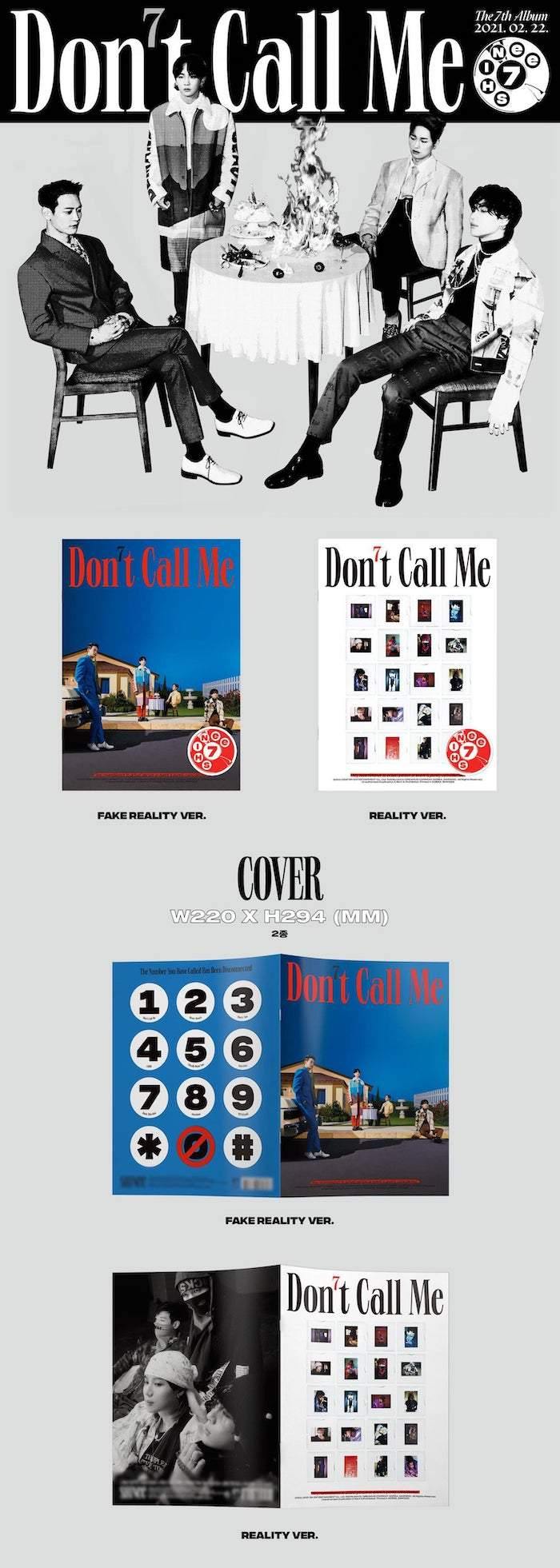 SHINEE - Vol. 7 [DON'T CALL ME] (PHOTOBOOK VER.)