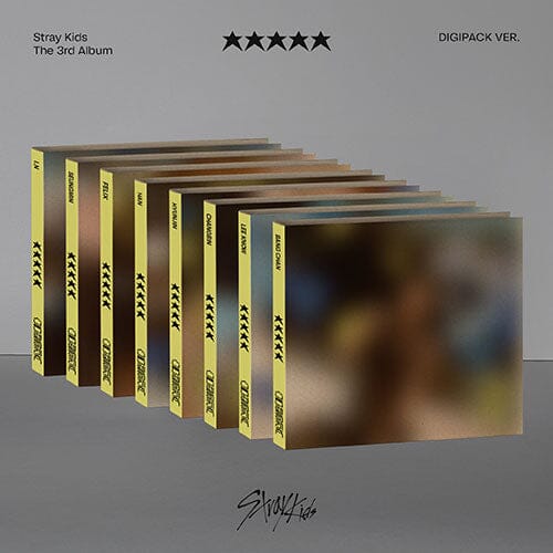 STRAY KIDS - 5 STAR () Digipack (3rd Full Album) — Nolae