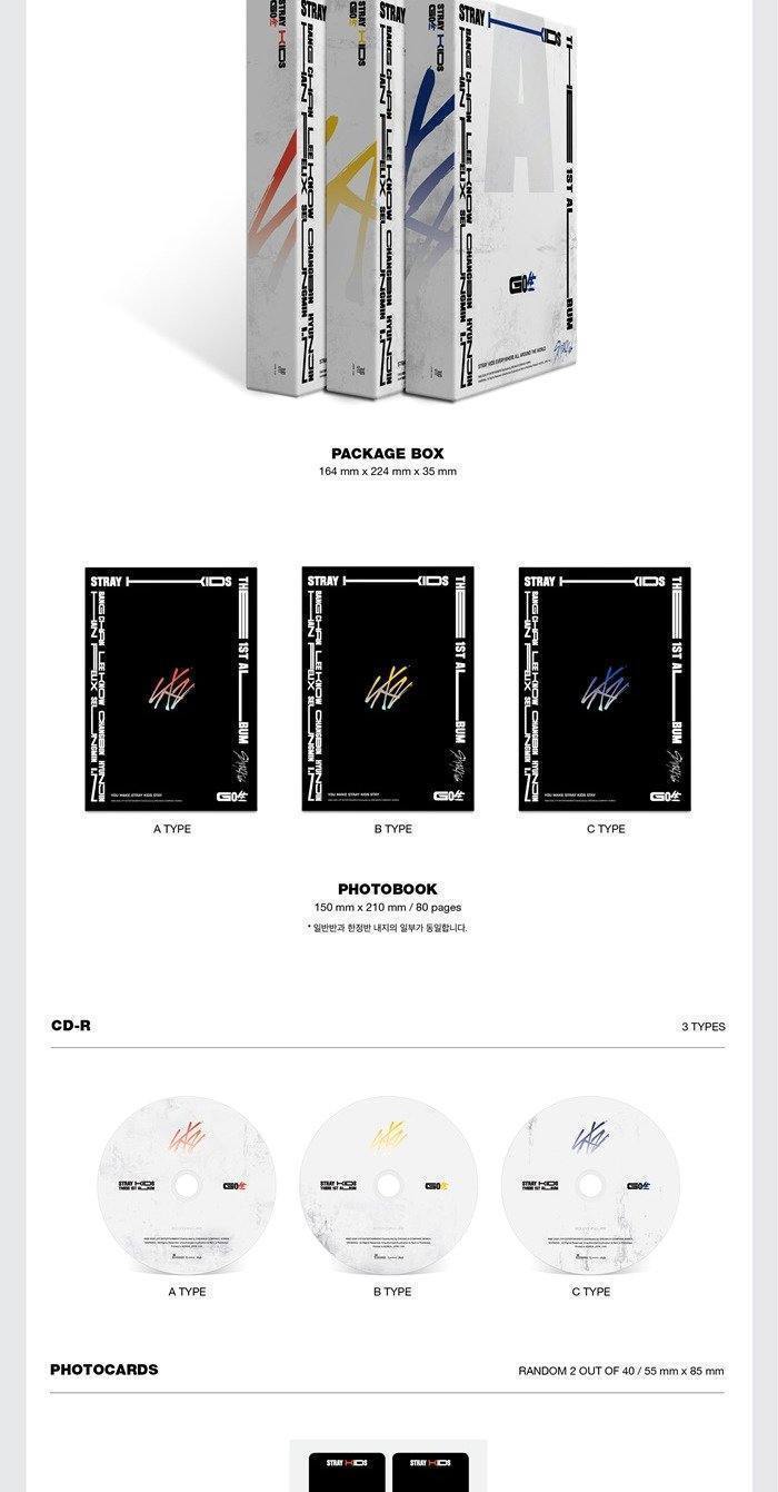 Stray Kids Album Bundle good