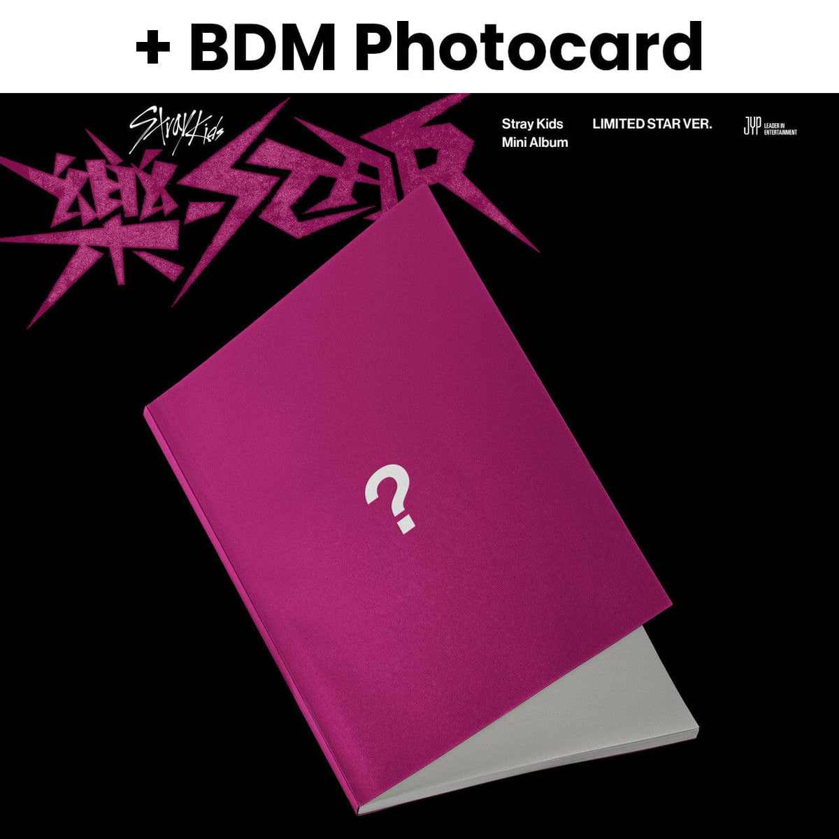 Stray Kids - ROCK-STAR (樂-STAR) + BDM Photocard — Nolae