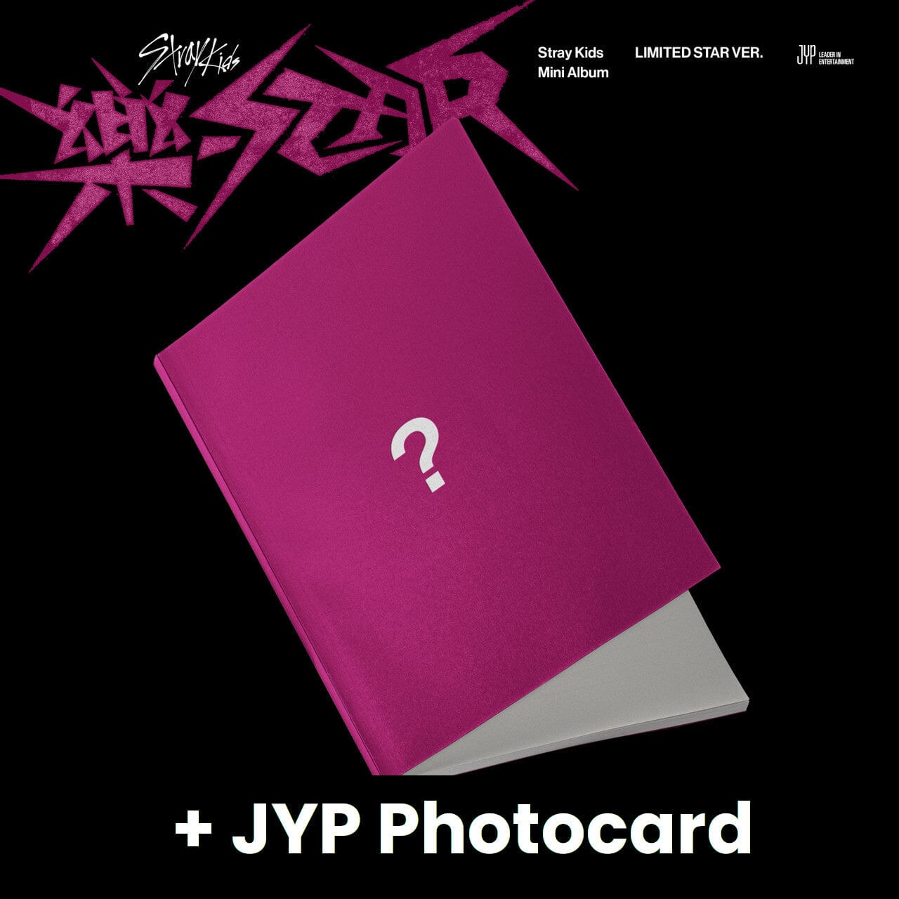 Stray Kids - "樂-STAR" LIMITED STAR VER. + JYP Photocard Nolae Kpop