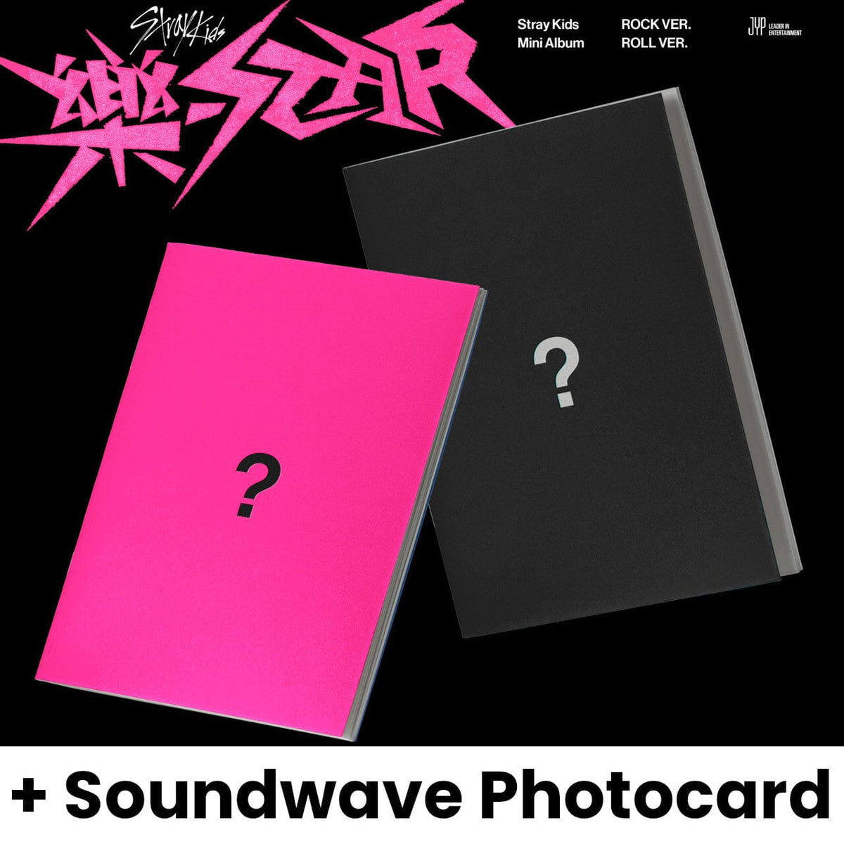 Stray Kids - ROCK-STAR (樂-STAR) + Soundwave Photocard — Nolae