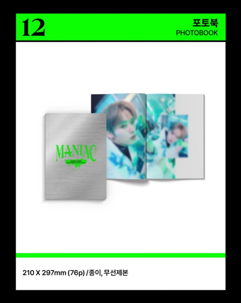 STRAY KIDS - MANIAC Official MD Photobook — Nolae