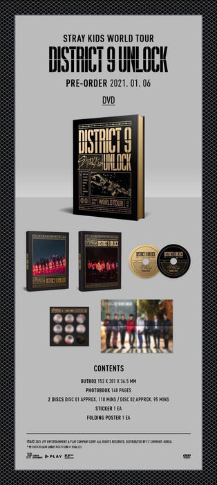 Stray Kids - World Tour [District 9 : Unlock' in SEOUL] (DVD)
