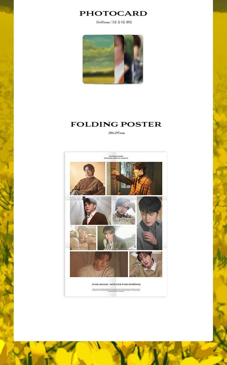 SUPER JUNIOR - [THE ROAD : WINTER FOR SPRING] (SPECIAL SINGLE ALBUM)