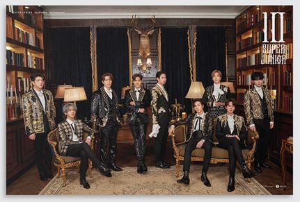 SUPER JUNIOR - Vol.10 [The Renaissance] - Poster